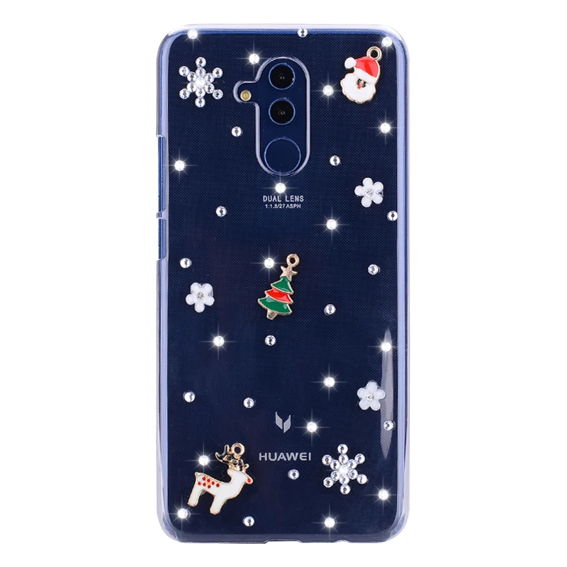 Для huawei Коврики 20 lite 30 P20 Pro Y5 Y6 Prime 2018 Y7 Y9 2019 чехол для телефона Honor 8A 7A 8X10 вид Санта