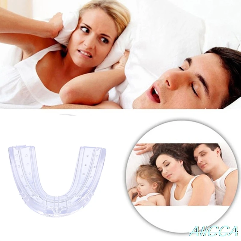Anti Snoring Stop Device Adjustable Mouthpiece Mouth Guard Sleep Aid Snoring Snoring device Anti-snoring braces