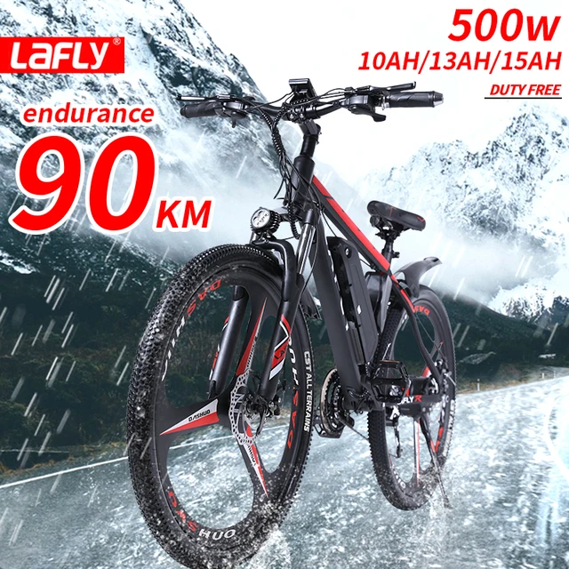 Duty free 26 Inch Electric Bike Electric mountain Bicycle Lithium Battery E-bike 27 speed Aluminum alloy ebike 500WFast delivery 1