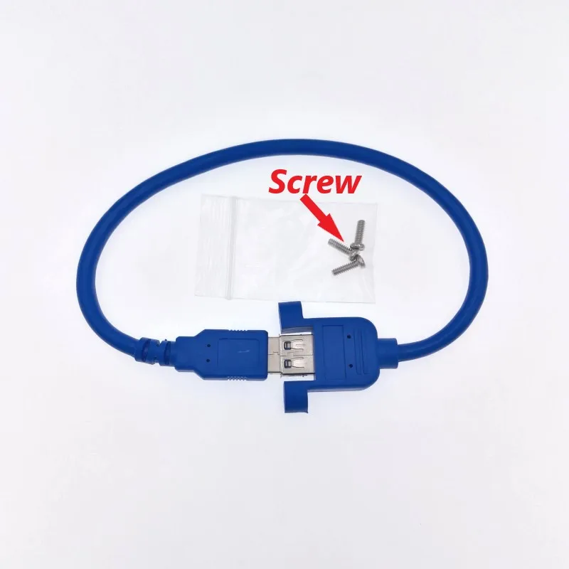 USB 3,0 кабель-удлинитель с отверстием для винта