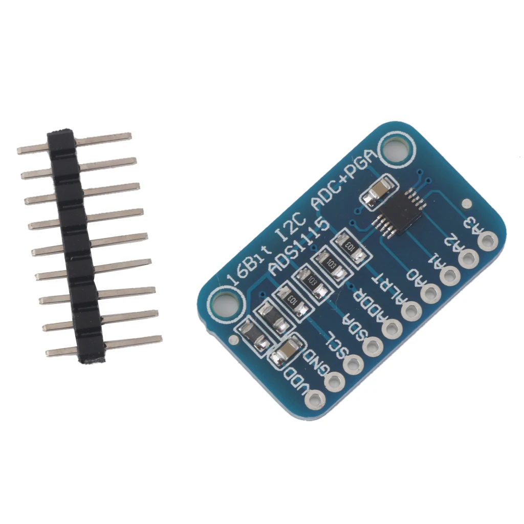 ADS1115 4 Channel 16 Bit I2C ADC Module & Pro Gain Amplifier for Arduino Raspberry Pi 2