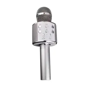 

Portable National Karaoke Microphone Mobile Phone Karaoke Wireless Condenser Microphone Audio Machine.
