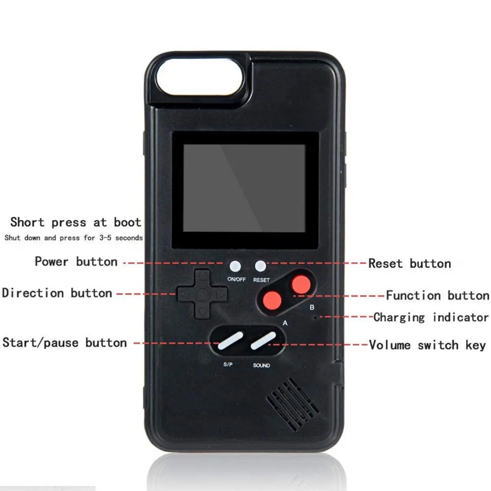 Цветной экран 36 Классический игровой чехол для телефона для iPhone 11 Pro XS Max XR678Plus для huawei P20 P30 для samsung S10 силиконовый чехол