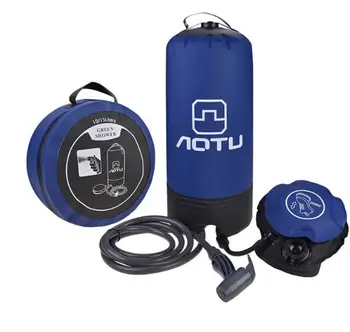 

AOTU 11L PVC Outdoor Inflatable Shower Pressure Shower Water Bag Portable Camp Shower
