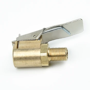 

Car Valve Connector Auto 8mm Clip Air pump Inflator Tyre Brass Inflation
