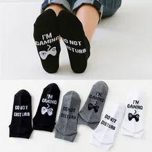 Креативные женские носки с буквенным принтом в стиле Харадзюку; забавные мягкие хлопковые носки для девочек и женщин; короткие носки; skarpetki