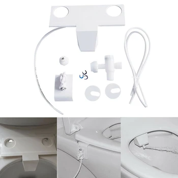 

Smart Toilet Bidet Sprayer Cleaner Seat Wash Fresh Water Bathroom Flushing