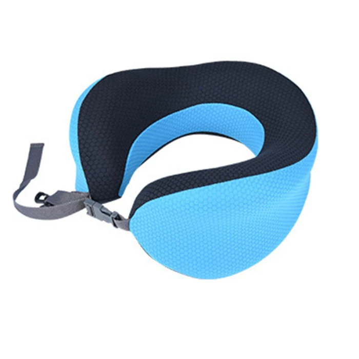 Portable Adjustable U Shape Pillow Slow Rebound Memory Foam Office Travel Car Nap Neck Pillow TB Sale