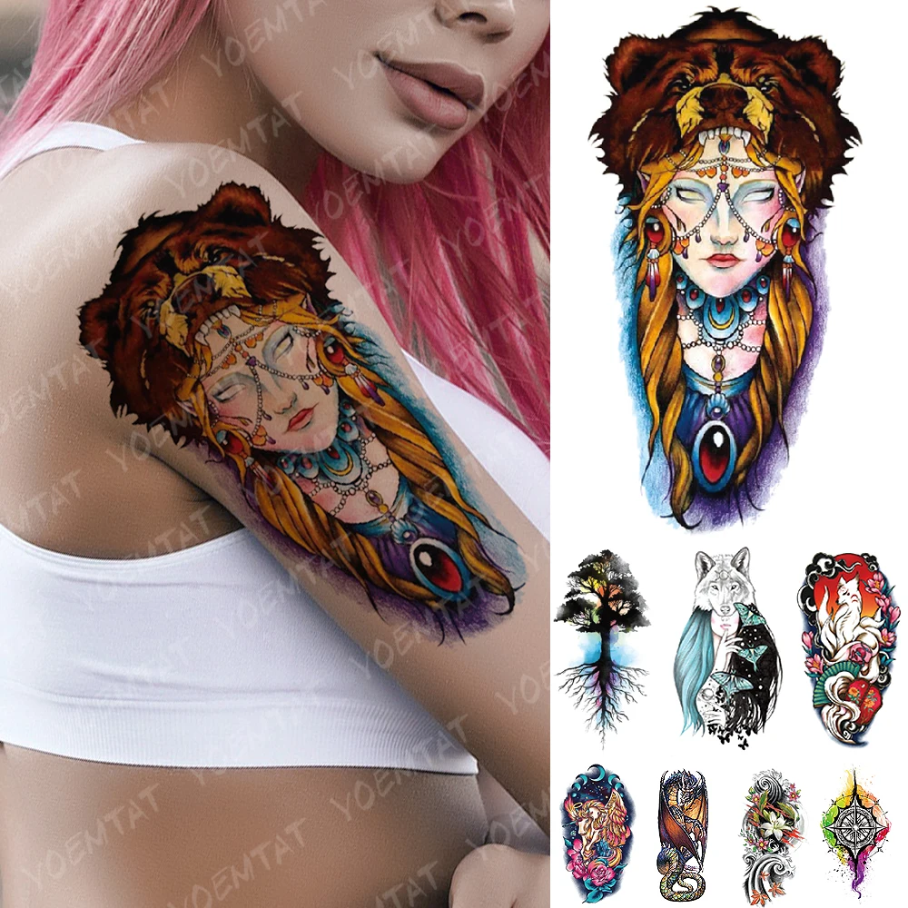 Tatouage Rose Eternelle La Belle Et La Bete