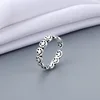 engraved silver ring, beautiful and stylish ring