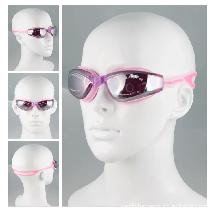 

Genuine Product Taiwan Aryca Anti-fog Electroplating Goggles Swimming Glasses Men And Women Wg51-a