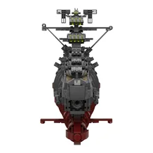 

MOC Space Ship Series Warship Yamato Famous Boat High-tech Building Blocks Bricks Model Kid Gift Educational Toy Cool Block Set
