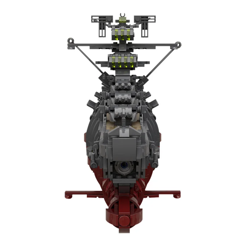 Конструктор MOC Space Ship серии Warship Yamato знаменитая лодка высокотехнологичные