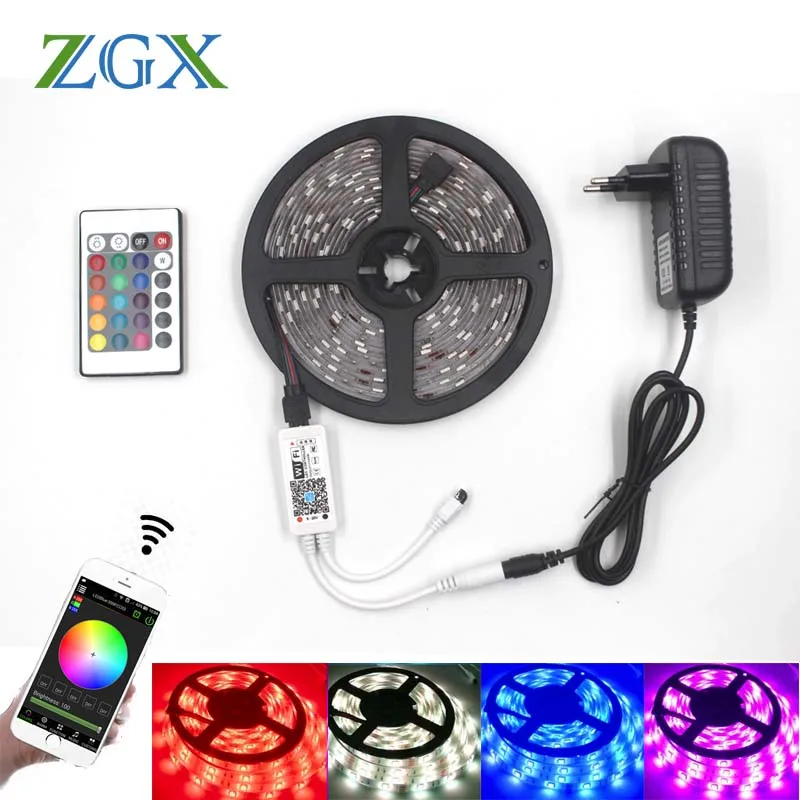 ZGX WIFI контроллер Led полосы светильник RGB 5050 Светодиодная лента Rabbion ФИТА гибкий