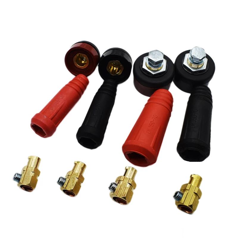 

Rapid Fitting Europe Welding Machine Cable Connector DKJ 10-25 35-50 50-70 Quick Connector Welding Machine Plug Socket