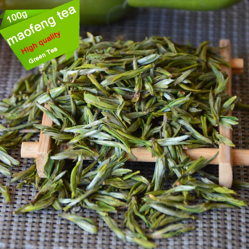 

2019 100g Green Tea Organic new early spring Huangshan Maofeng Fragrance Chinese Really good tea