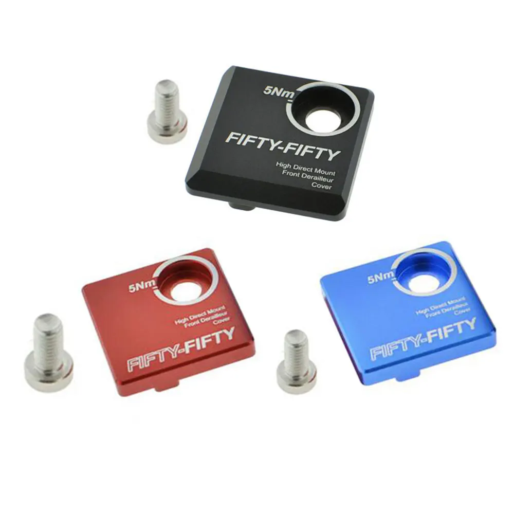 Description Picture 2 of itemBicycle Front Derailleur Cover D Type Aluminum Bike Frame Straight High Direct Mount Protective Guard for MTB Road Bike