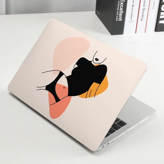 3D Printing Abstract Lines Woman Case For Macbook Air 13 A2337 A2179 A2338 2020 M1 Chip Pro 12 11 15 A2289 Mac book Pro 16 A2141 MM174-sj-TM