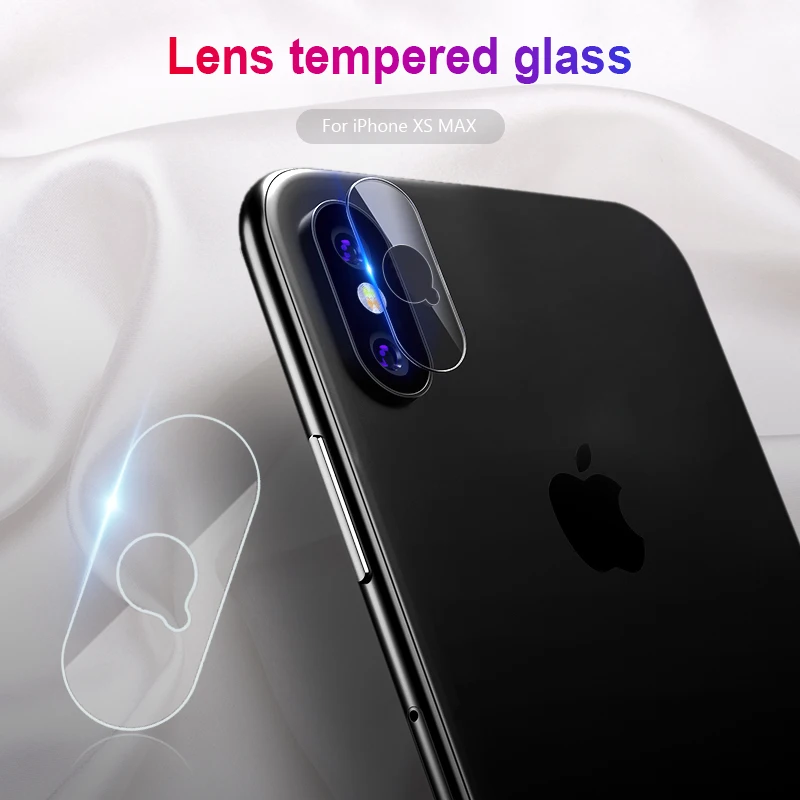 Задняя камера Объектив экран протектор стекло пленки для iphone XR X XS Max Защитная