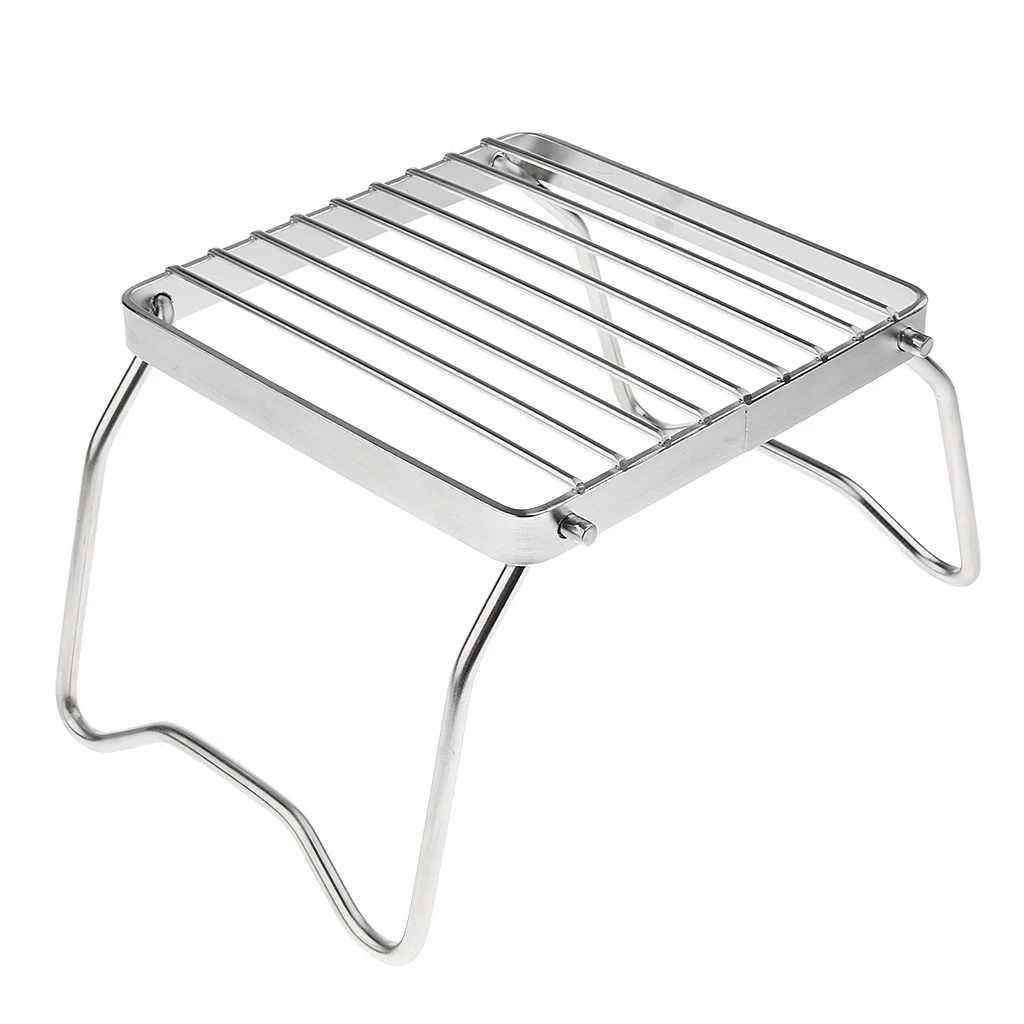 Foldable Kitchen Camping Cooking Stand Stove Portable Grill Bracket Holder 