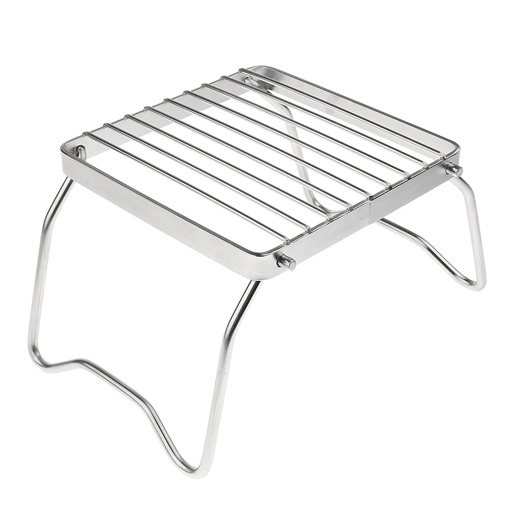 Preise Outdoor Camping Tragbare Falten Brenner Ofen Ständer Halterung Halter Picknick BBQ Grill