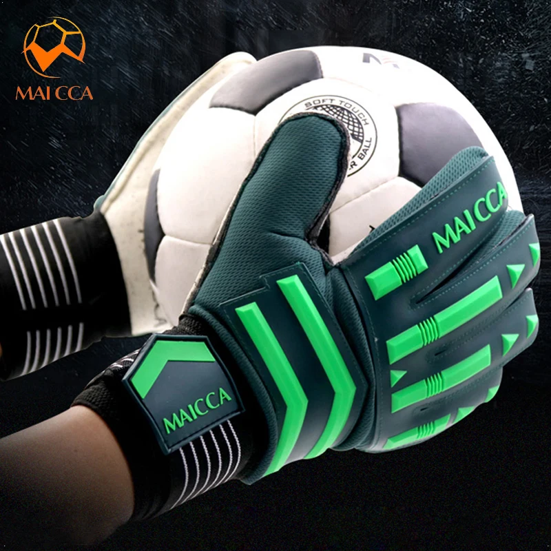 Профессиональные перчатки Goalkeeper прочные для защиты пальцев футбольные