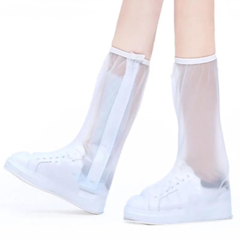 

S-3XL Fashion Children Women/Men Rain-proof Shoe Cover Students Waterproof Anti-Slip Thicken PVC