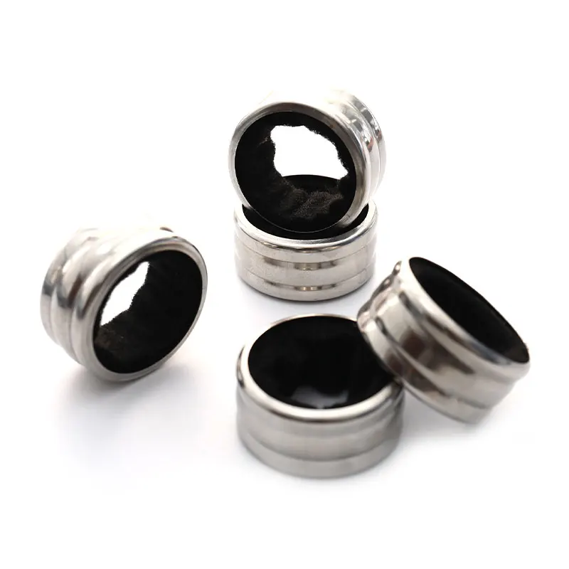 Wine Bottle Stop Ring Stainless Steel Red Wine Bottle Practical Drip Drop Proof Stop Ring Bar Tools 5pcs