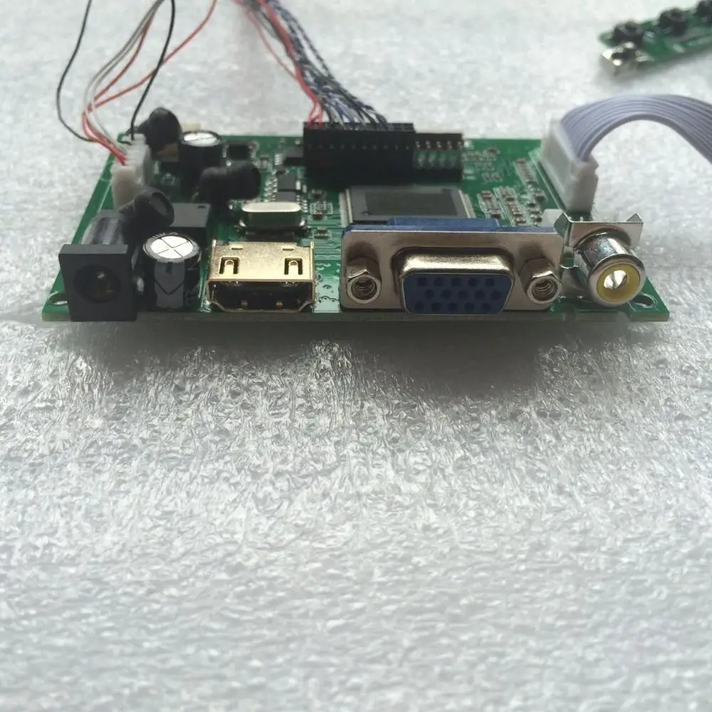 Tela do Painel Kit de Trabalho para Ltn156at01 Remoto Motorista Hdmi Vga Placa Controlador Monitor Faça Você Mesmo Lvds 1366x768 Lcd av 30pin 2av - Imagem 3