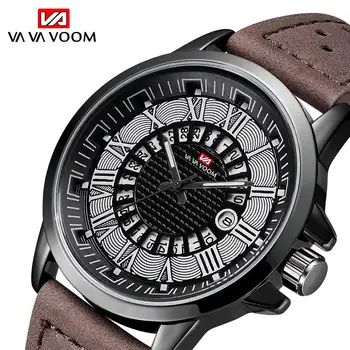

Relogio Masculino 2020Chronograph Mens Watches Top Brand Casual Leather Waterproof Date Quartz Watch Man Clock montre Homme Luxe