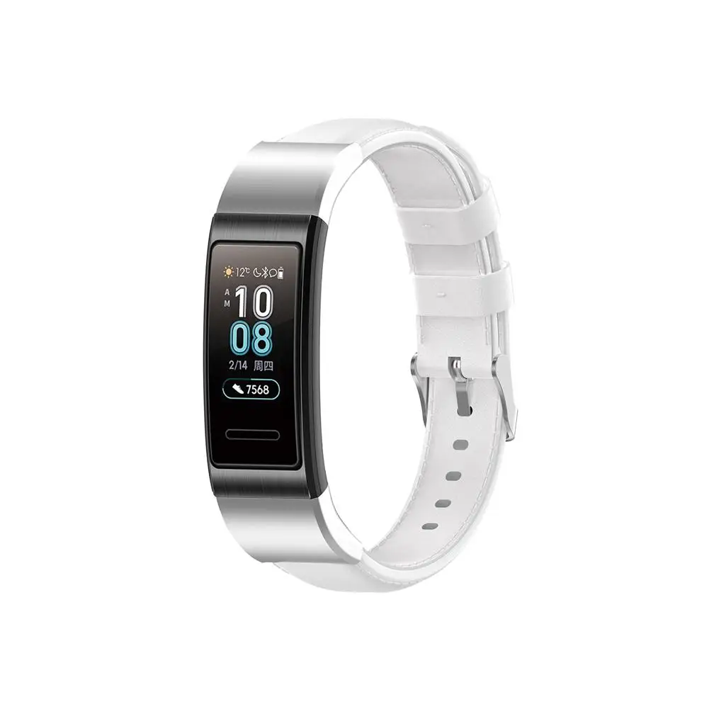 Высококачественный кожаный ремешок сменный Браслет Для huawei Band 3pro смарт-браслет аксессуары 134 мм 101 мм