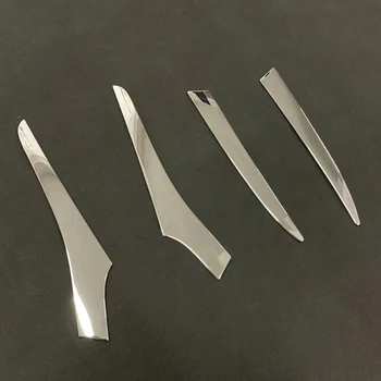

For Toyota Corolla 2019 2020 Hatchback Front Rear Car Tail Light Lamp Eyelid Eyebrow Cover Trim Chrome Decoration Accessories