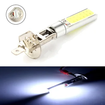 

Universal high quality led headlight H1 6000K LED Fog Lights Headlight White COB LED Headlight Hi/Lo Beam Bulbs Driving Lamps