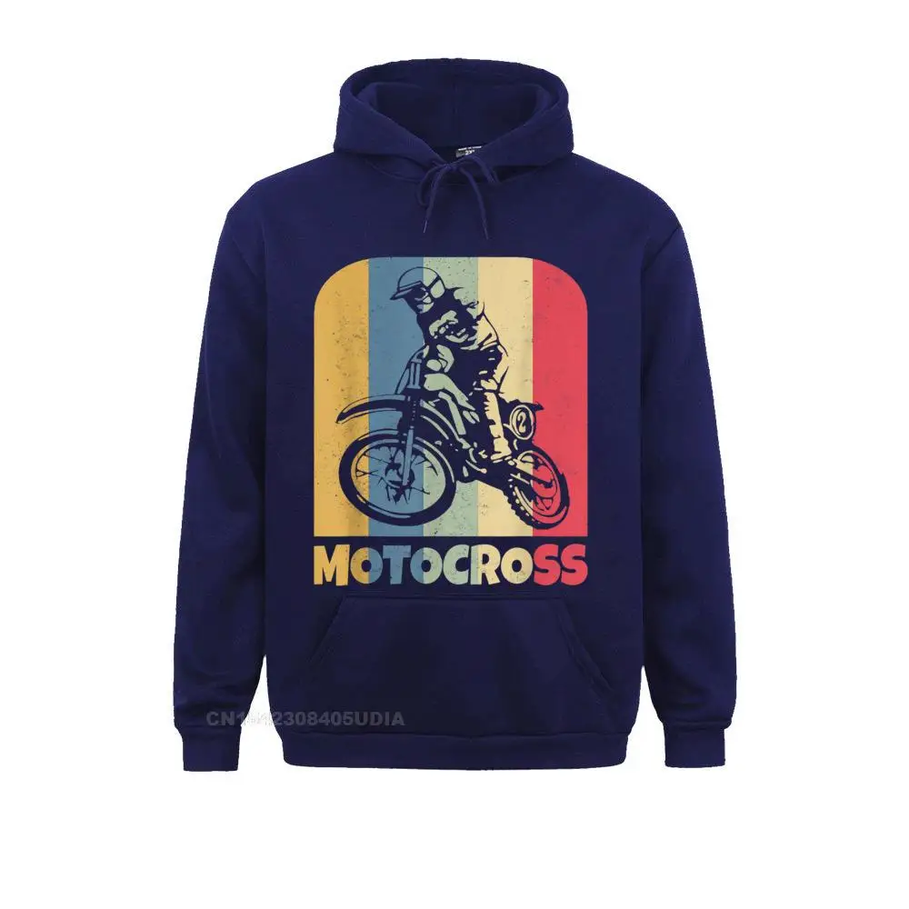 Motocross Vintage 1990's Design Retro Dirt Bike T-shirt__B9145 Casual Hoodies Long Sleeve for Women Sweatshirts Street Clothes Funky Motocross Vintage 1990's Design Retro Dirt Bike T-shirt__B9145navy