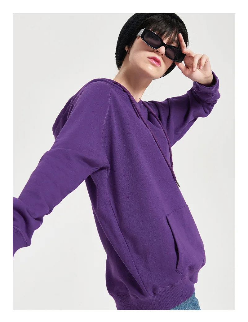 Winter Autumn Hooded Cotton Casual Sweatshirts Solid Color Sweatshirt DIY Men Women with The Same Paragraph Plus Size Hoodies