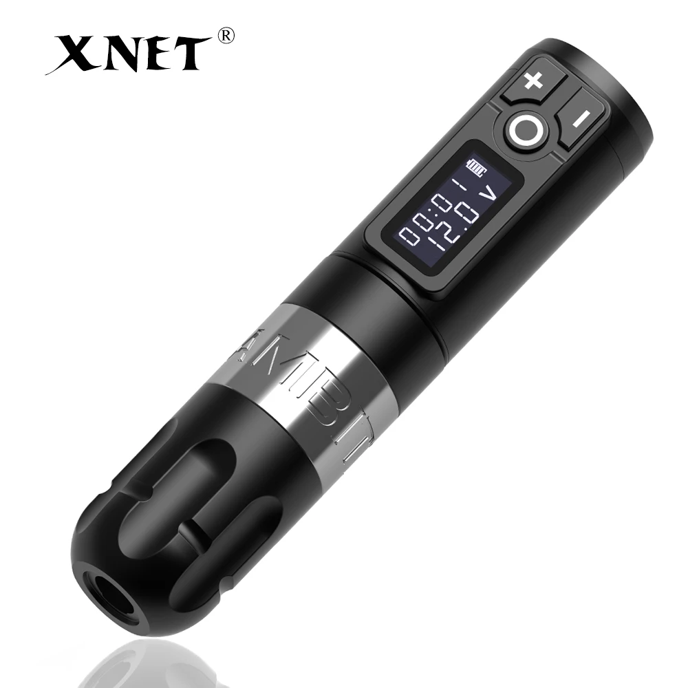 

XNET Portable Wireless Tattoo Machine Coreless Motor Rotary Battery Pen Original Design LED Digital Display for Tattoo Artists