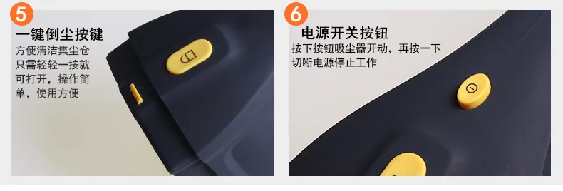 Che zhi cool 120 Вт автомобильный пылесос для сухой и влажной уборки с Haipa сетевой 4,5 м линейный пылесос Ck-6601