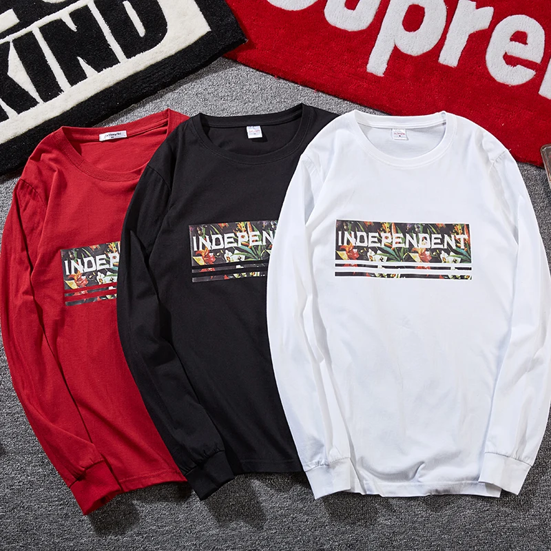 

Plus Size 5XL 6XL 7XL 8XL 9XL 10XL Men's Casual Long Sleeve T-Shirt 2019 Autumn New Fashion Print Loose Cotton Top Tee Male