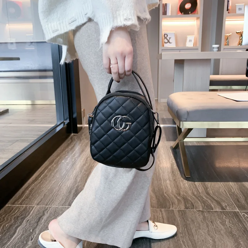 

Bag Women's 2019 New Style Korean-style Fashion Shoulder Bag Three Layer Bag Versatile Hand Shoulder Online Celebrity Celebrity