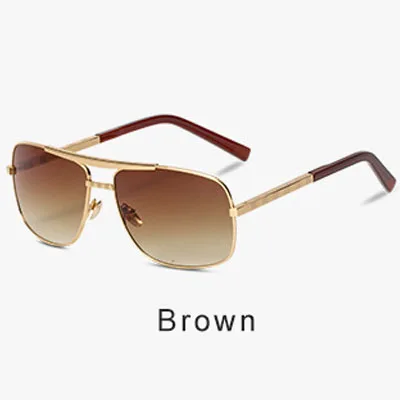 Vintage Square Men Sunglasses New Arrival 2022 Luxury Brand