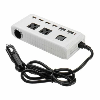 

Durable USB Voltage Accessories Portable 12V To 110V 220V Adapter Power Inverter Auto Sine Wave Car Converter Charger 200W