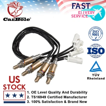 

Carbole 4Pcs Wire length 16.6" New O2 Oxygen Sensor Down/Upstream For Ford F-150 5.4L 4.6L 4.2L 1997-2003