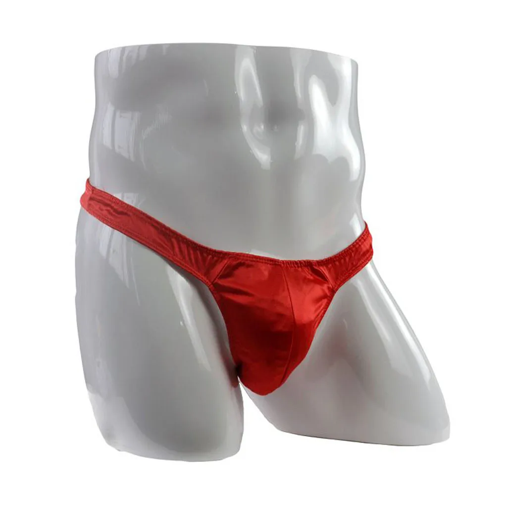

Male Thong Panties Novelty Men's Solid g string Comfortable One Size Underwear, Panties, Sexy Satin Tentaciуn Tanga Hombre#29