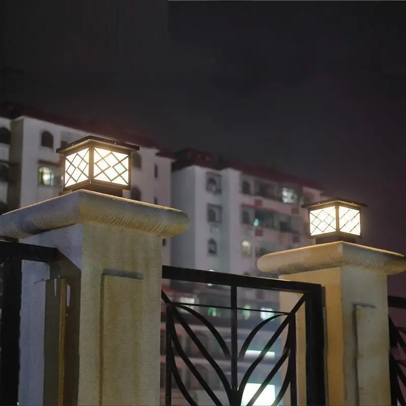 Post Foco наружный светодиодный солнечный Terraza Y Jardin Decoracion светильник наружный ландшафтный светильник наружный точечный светильник