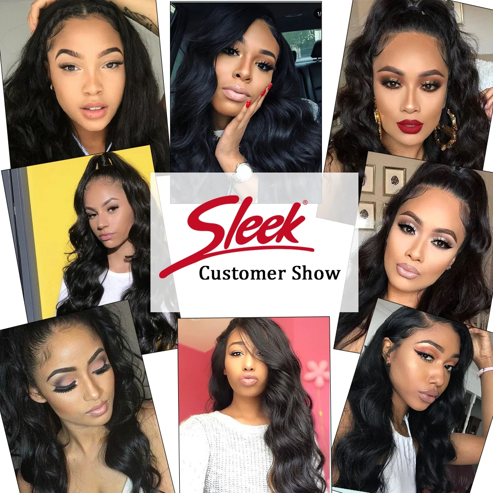Sleek Brazilian Hair Weave Bundles 8 - 28 30 Inch Brazilian Body Wave Non-Remy Human Hair Extension 1/3/4 Bundle Deals Free Ship Sleek Brazilian Hair Weave Bundles 8 - 28 30 Inch Brazilian Body Wave Non-Remy Human Hair Extension 1/3/4 Bundle Deals Free Ship