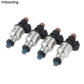 

mtsooning 4Pcs Fuel Injector Nozzle M02H750X4 New For Acura Honda Accord 2.3L Civic 1.5L 1.6L ODYSSEY Prelude 2.2L 1986-2002