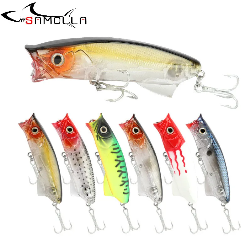 Fishing Lure Whopper Plopper popper Hard Lures Fish Fake Artificial Isca Bait
