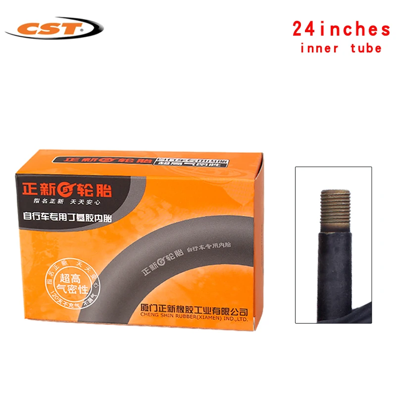 CST BMX Foldable Bicycle Tire 22 24Inch Mountain Bike Tube Bike Parts 1.5 1.75 1.95 2.125 22*1, 3/8  Cycling Inner Tube  ﻿