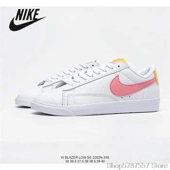 

Nike-Blazer de piel para mujer, zapatillas Nike Trailblazer, talla de zapatillas 36 a 39