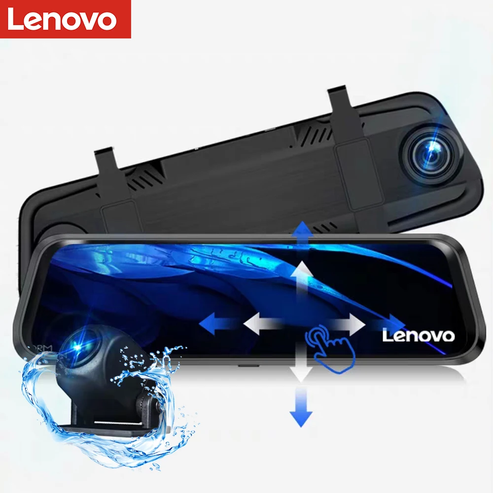 Lenovo 9 66 &quotвидеорегистратор зеркальная потоковая передача данных Полноэкранный